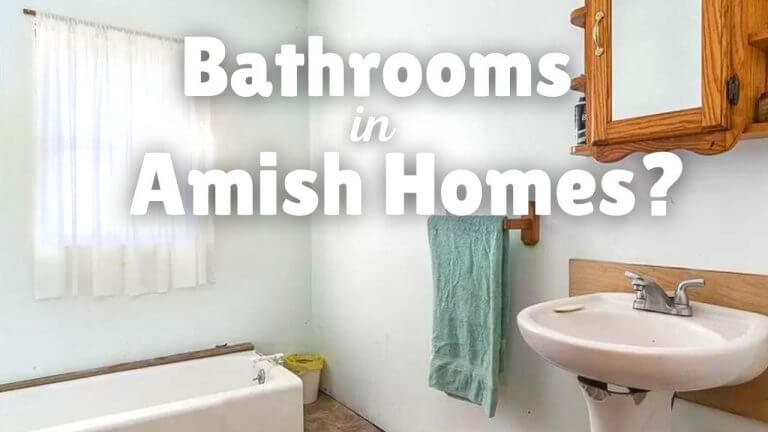 Bathrooms In Amish Homes…And The Alternative (Video)