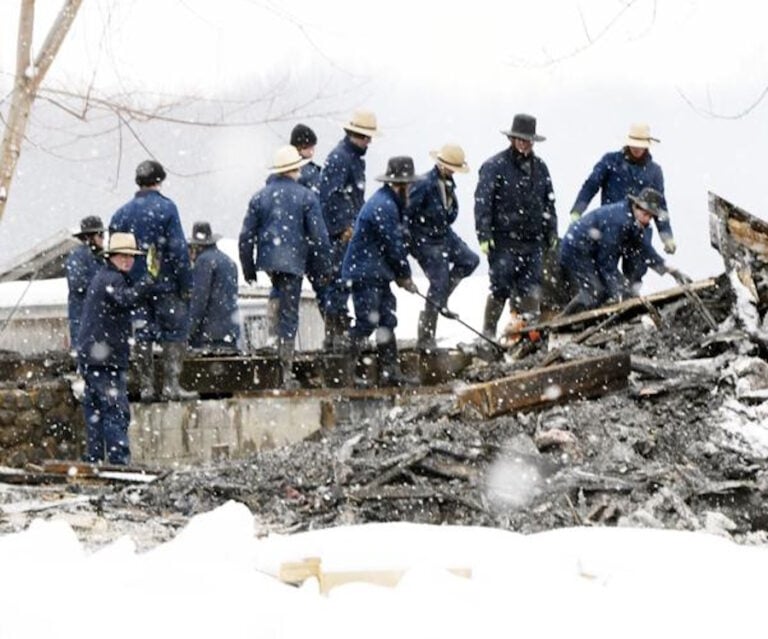 Amish Community Steps In to Help After Ashtabula County Home Destroyed by Fire (Ohio)
