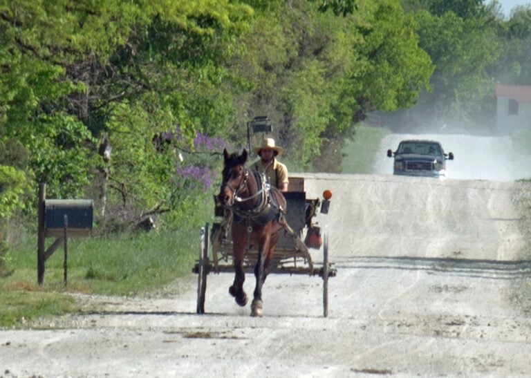 Amish Family Of 6 Hospitalized When Jeep Rear-Ends Buggy At “Highway Speed” (Kansas)