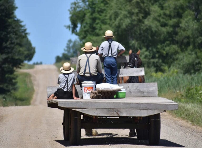 Amish To County: Let Us Build A River Crossing For Our Safety
