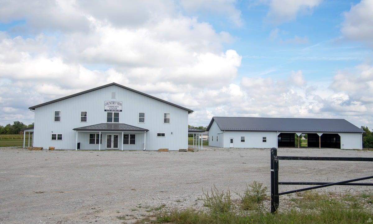 Country View Community Center near Jamesport, Missouri