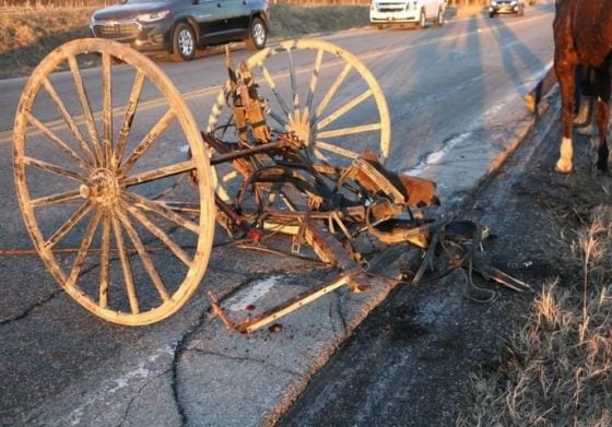 This Photo Shows The Damage A Car Can Do To A Buggy