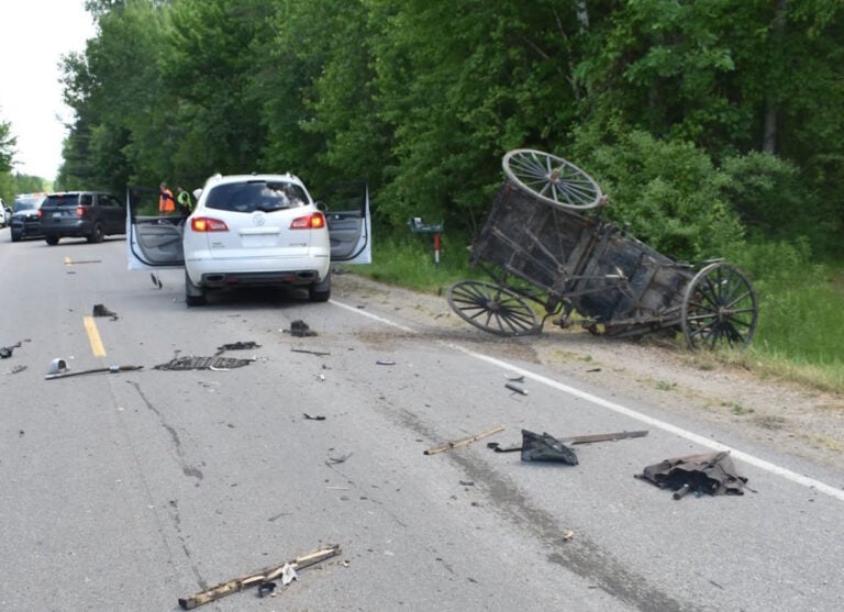 11-Year-Old Amish Boy Seriously Injured After Buggy Pulls Into Path Of Oncoming SUV