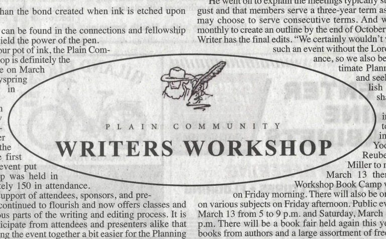 What Is the Plain Community Writers Workshop? Over 300 Amish and Plain Writers Just Attended in Berlin, Ohio