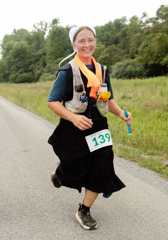 Amish Racing Amish Mother Of Seven Completes 50-Mile Ultra-Marathon - Amish America